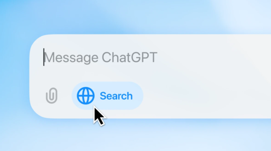 오픈AI의 ChatGPT Search 소개 이미지